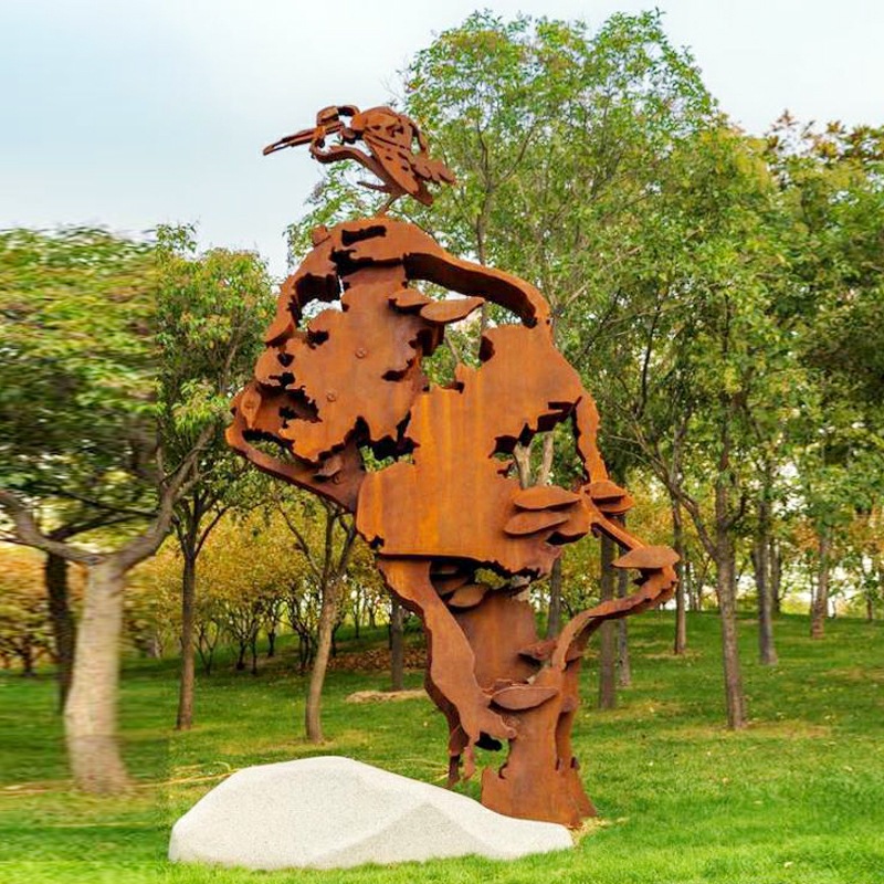 田林耐候钢雕塑